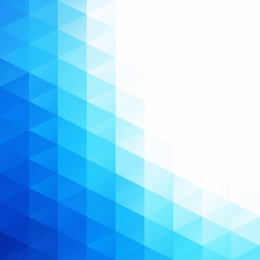 Mavi Izgara Mozaik Arkaplan, Yaratıcı Tasarım Şablonları