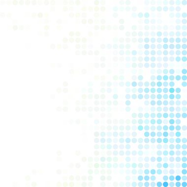 Mavi rastgele noktalar arka plan, yaratıcı tasarım şablonları