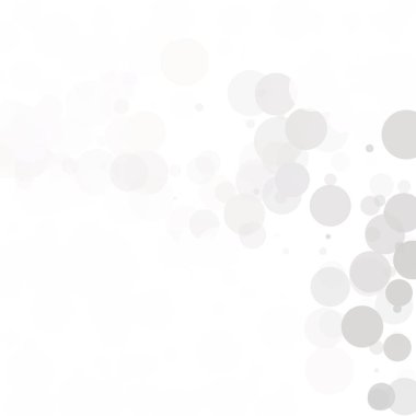 Kabarcıklar benzersiz gri beyaz parlak vektör arka plan