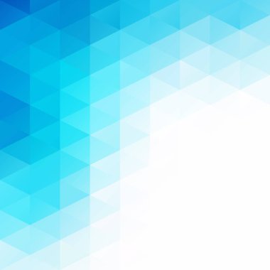 Mavi Izgara Mozaik Arkaplan, Yaratıcı Tasarım Şablonları