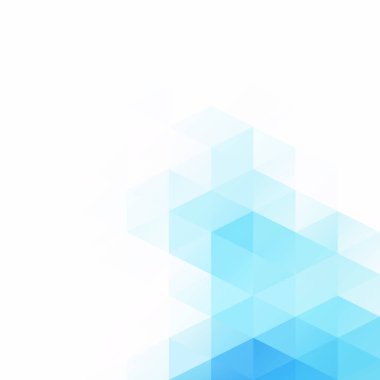 Mavi Izgara Mozaik Arkaplan, Yaratıcı Tasarım Şablonları