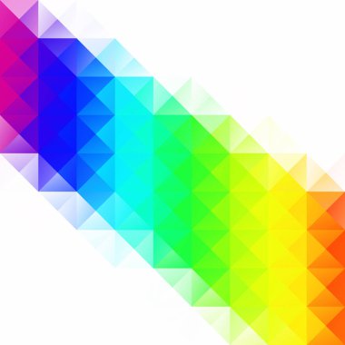 Renkli Izgara Mozaik Arkaplanı, Yaratıcı Tasarım Şablonları