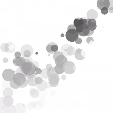 Kabarcıklar daire noktalar benzersiz siyah parlak vektör arka plan