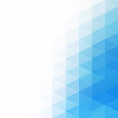 Mavi Izgara Mozaik Arkaplan, Yaratıcı Tasarım Şablonları