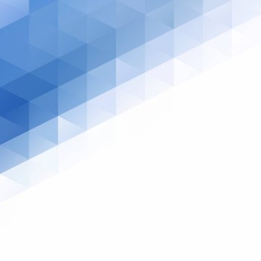 Mavi Izgara Mozaik Arkaplan, Yaratıcı Tasarım Şablonları