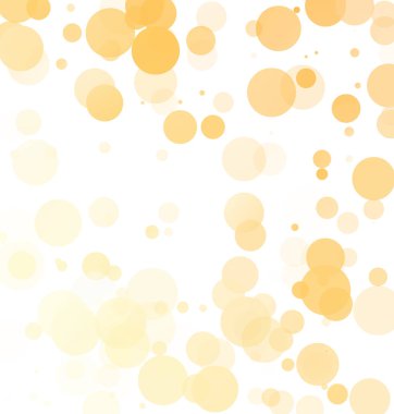 Kabarcıklar benzersiz turuncu parlak vektör arka plan