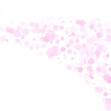 Kabarcıklar daire noktalar benzersiz pembe parlak vektör arka plan