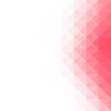 Kırmızı kılavuz Mozaik arka plan, yaratıcı tasarım şablonları