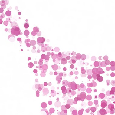 Kabarcıklar daire noktalar benzersiz mor parlak vektör arka plan