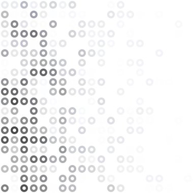 Gri beyaz Donuts arka plan, yaratıcı tasarım şablonları