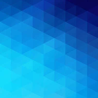 Mavi Izgara Mozaik Arkaplan, Yaratıcı Tasarım Şablonları