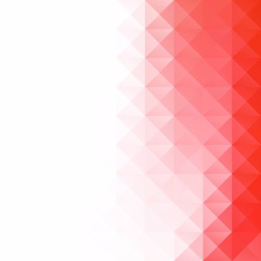 Kırmızı kılavuz Mozaik arka plan, yaratıcı tasarım şablonları