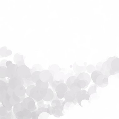 Kabarcıklar benzersiz gri beyaz parlak vektör arka plan