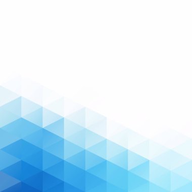 Mavi Izgara Mozaik Arkaplan, Yaratıcı Tasarım Şablonları