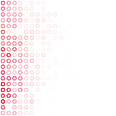 Kırmızı Donuts arka plan, yaratıcı tasarım şablonları