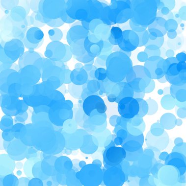 Kabarcıklar benzersiz mavi parlak vektör arka plan