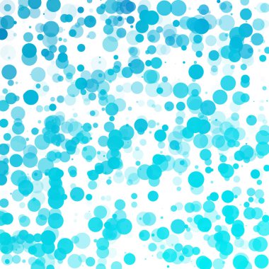 Kabarcıklar benzersiz mavi parlak vektör arka plan