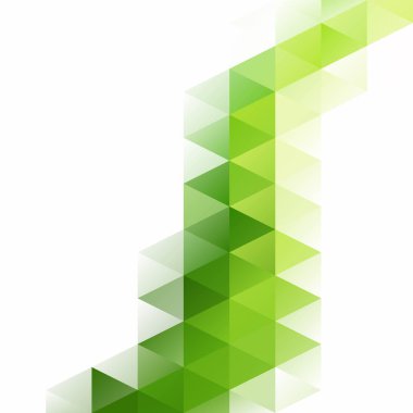 Yeşil Izgara Mozaik Arkaplan, Yaratıcı Tasarım Şablonları