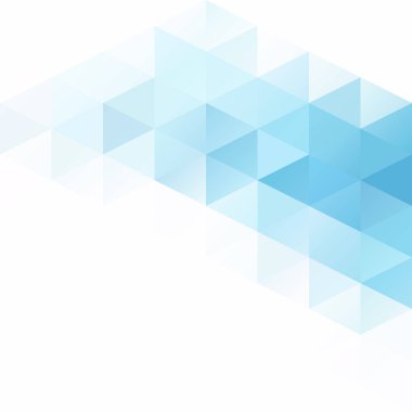 Mavi Izgara Mozaik Arkaplan, Yaratıcı Tasarım Şablonları