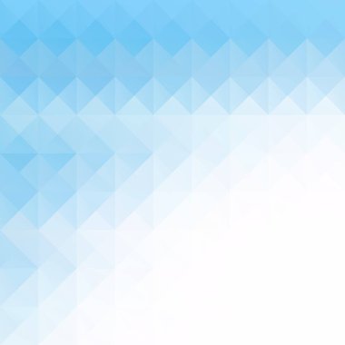 Mavi Izgara Mozaik Arkaplan, Yaratıcı Tasarım Şablonları