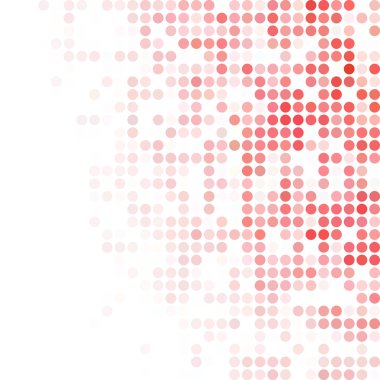 Kırmızı rastgele noktalar arka plan, yaratıcı tasarım şablonları