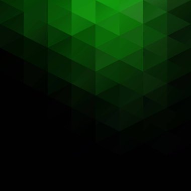 Yeşil Izgara Mozaik Arkaplan, Yaratıcı Tasarım Şablonları