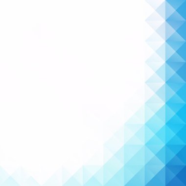 Mavi Izgara Mozaik Arkaplan, Yaratıcı Tasarım Şablonları
