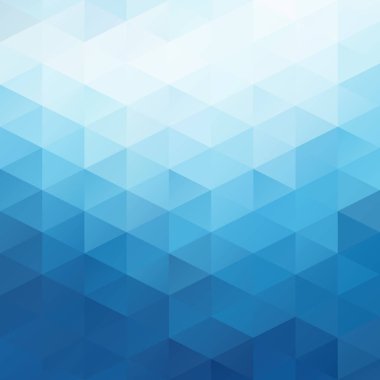 Mavi Izgara Mozaik Arkaplan, Yaratıcı Tasarım Şablonları