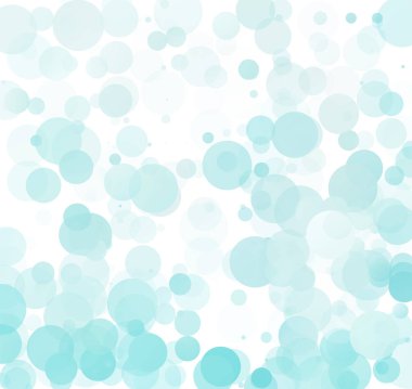 Kabarcıklar benzersiz mavi parlak vektör arka plan