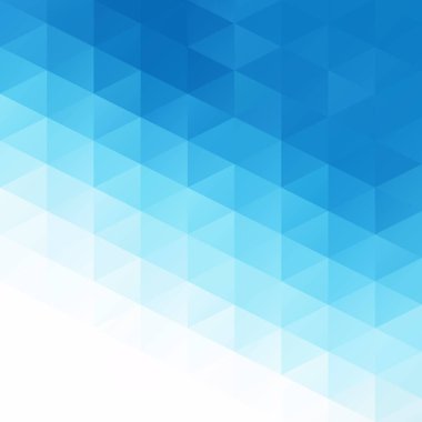 Mavi Izgara Mozaik Arkaplan, Yaratıcı Tasarım Şablonları