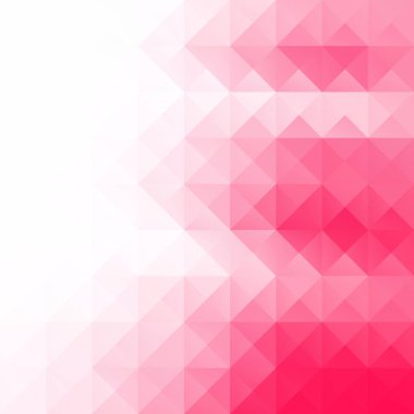 Kırmızı kılavuz Mozaik arka plan, yaratıcı tasarım şablonları