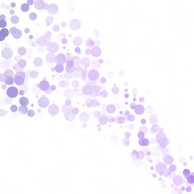 Kabarcıklar daire noktalar benzersiz mor parlak vektör arka plan