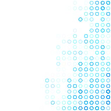 Mavi çörek arka plan, yaratıcı tasarım şablonları