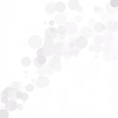 Kabarcıklar benzersiz gri beyaz parlak vektör arka plan