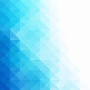 Mavi Izgara Mozaik Arkaplan, Yaratıcı Tasarım Şablonları