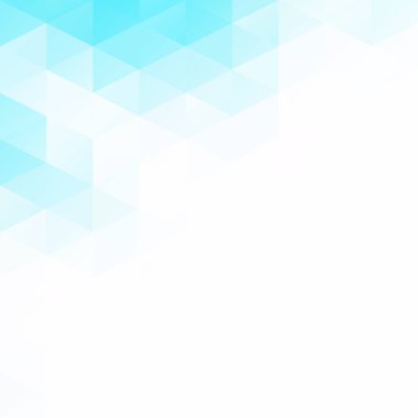 Mavi Izgara Mozaik Arkaplan, Yaratıcı Tasarım Şablonları