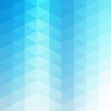 Mavi Izgara Mozaik Arkaplan, Yaratıcı Tasarım Şablonları