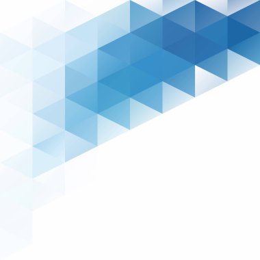 Mavi Izgara Mozaik Arkaplan, Yaratıcı Tasarım Şablonları