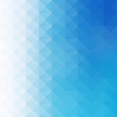 Mavi Izgara Mozaik Arkaplan, Yaratıcı Tasarım Şablonları