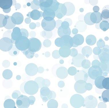 Kabarcıklar benzersiz mavi parlak vektör arka plan