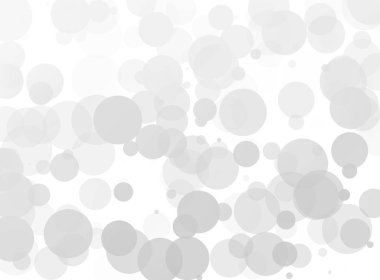 Kabarcıklar benzersiz gri beyaz parlak vektör arka plan
