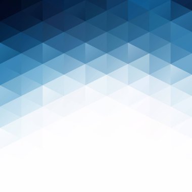 Mavi Izgara Mozaik Arkaplan, Yaratıcı Tasarım Şablonları