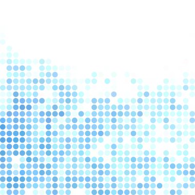 Mavi rastgele noktalar arka plan, yaratıcı tasarım şablonları