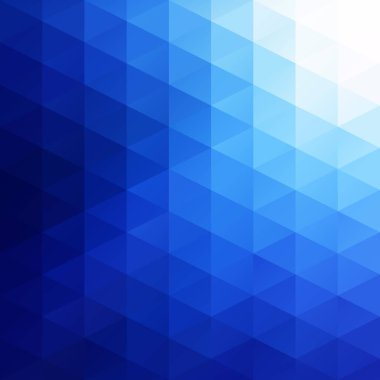 Mavi Izgara Mozaik Arkaplan, Yaratıcı Tasarım Şablonları