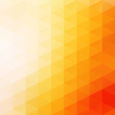 Turuncu Izgara Mozaik Arkaplan, Yaratıcı Tasarım Şablonları