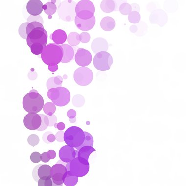 Kabarcıklar benzersiz mor parlak vektör arka plan