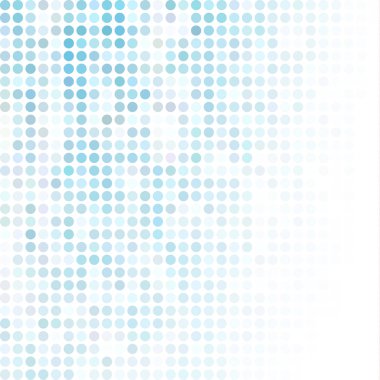 Mavi rastgele noktalar arka plan, yaratıcı tasarım şablonları