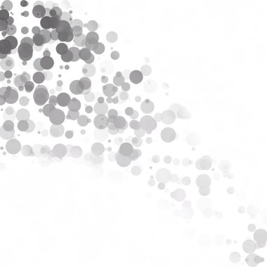 Kabarcıklar daire noktalar benzersiz siyah parlak vektör arka plan