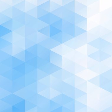 Mavi Izgara Mozaik Arkaplan, Yaratıcı Tasarım Şablonları