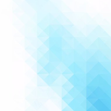 Mavi Izgara Mozaik Arkaplan, Yaratıcı Tasarım Şablonları